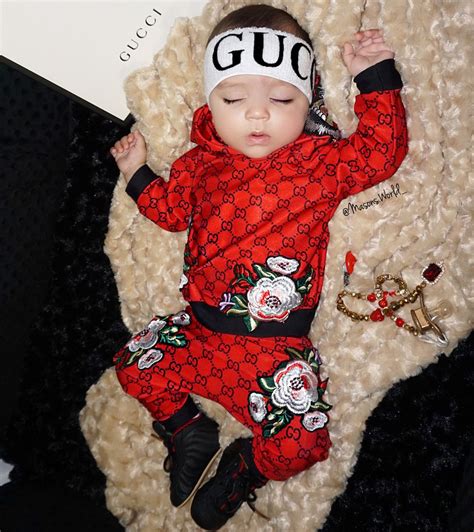 gucci baby clothes outlet|newborn baby wearing Gucci.